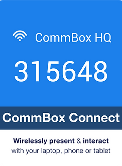 CommBox Intelligent Display Gen 2 43 Inch | CBDI0243 6 CommBox Connect — wireless screensharing to Intelligent Display Gen 2 43 Inch